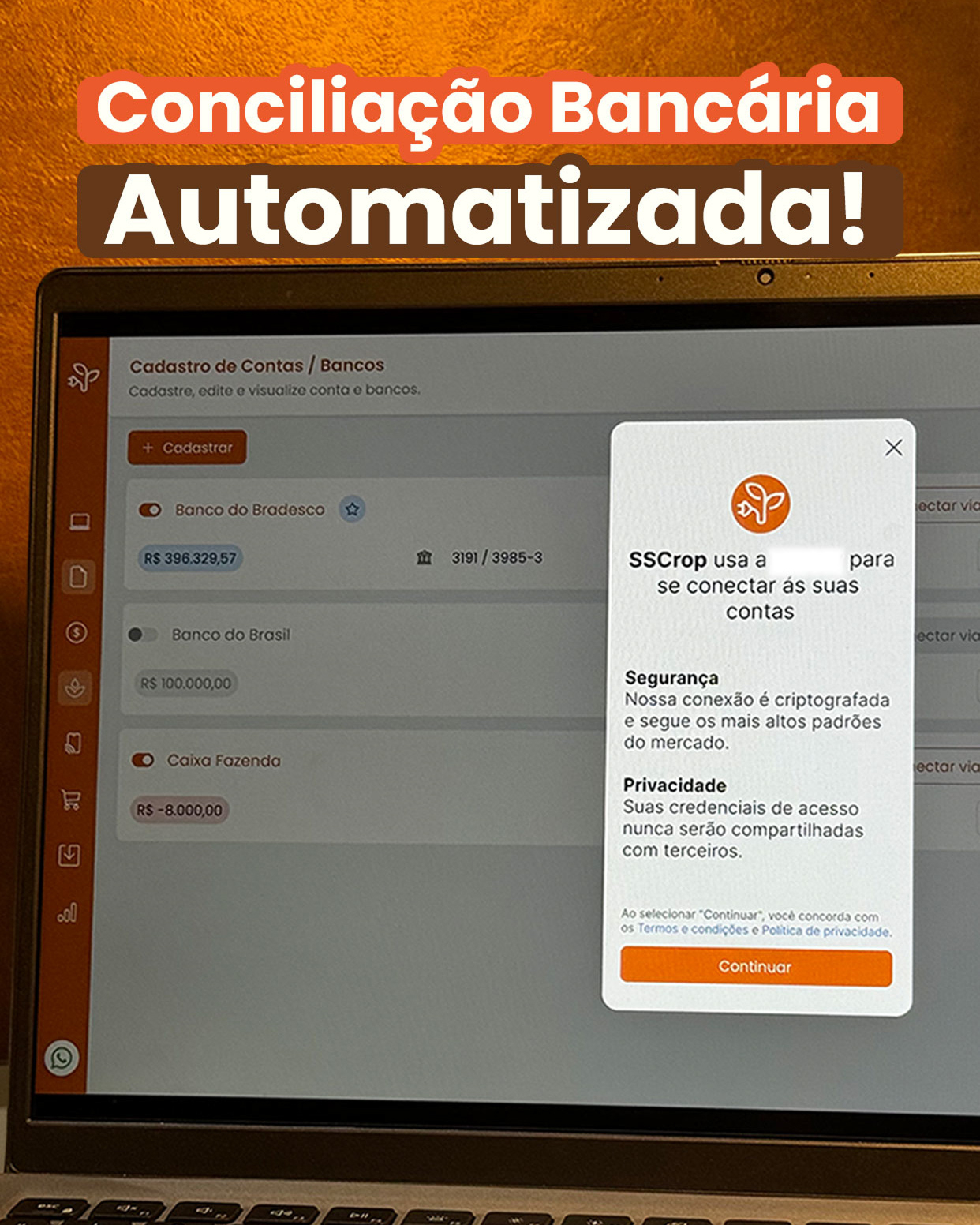 Conciliação Bancária Automatica