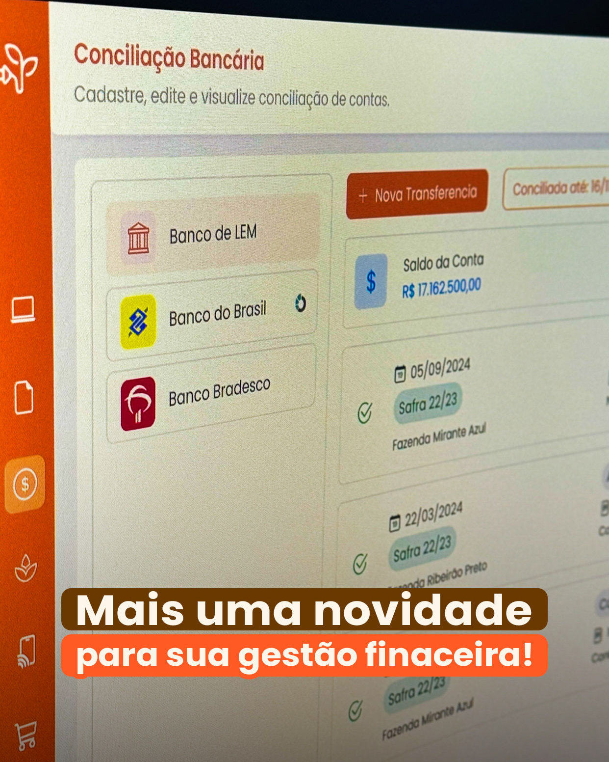 Nocidade gestão financeira